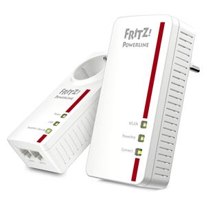 INTD AVM FRITZ! Powerline 1260E WLAN Set 1200Mbit/s Built-in Ethernet connection WLAN White