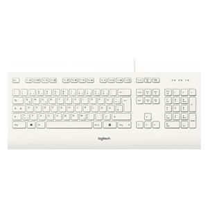 "Logitech K280e - Tastatur - USB - Deutsch - weiß"