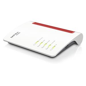 AVM FRITZ!Box 6660 Cable - WiFi-6 (802.11ax) - dual-band (2.4 GHz/5 GHz) - built-in Ethernet port - white - tabletop router