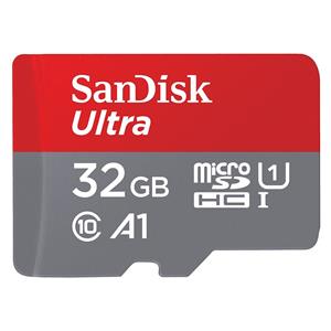 32GB SanDisk Ultra MicroSDHC 120MB/s +Adapter