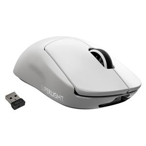 Logitech PRO X SUPERLIGHT LIGHTSPEED Wireless Gaming Mouse Optical White