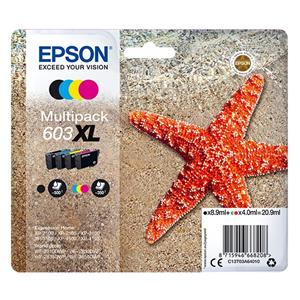"Epson Multipack 4-colours 603XL Ink C13T03A640"