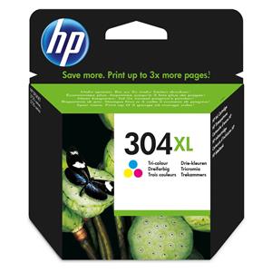 TIN HP Tint 304XL N9K07AE Color (Cyan/Magenta/Gelb)