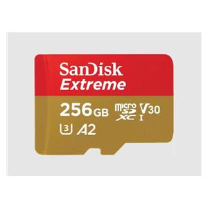 256GB SanDisk Extreme MicroSDXC 190MB/s +Adapter