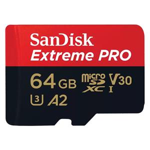 64GB SanDisk Extreme Pro MicroSDXC 200MB/s +Adapter