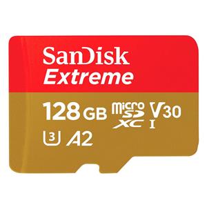 "CARD 128GB SanDisk Extreme microSDXC 190MB/s +Adpater"