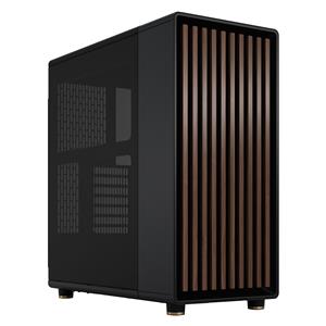 "Midi Fractal Design North Charcoal Black Window"