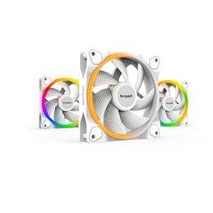 "120mm be quiet! LIGHT WINGS White PWM Triple-Pack"
