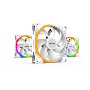 "140mm be quiet! LIGHT WINGS White PWM Triple-Pack"