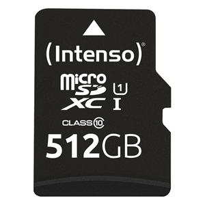 "CARD 512GB Intenso 3424493 MicroSD - UHS-I"