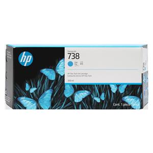"HP Tinte 738 676M6A Cyan"