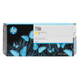 "HP Tinte 738 676M8A Gelb"