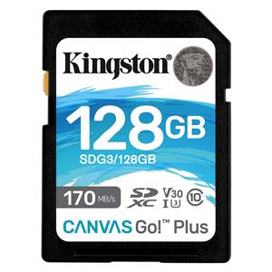 "CARD 128GB Kingston Canvas Go! Plus SDXC 170MB/s"