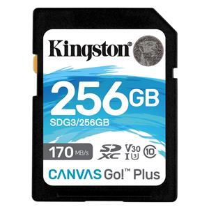 "CARD 256GB Kingston Canvas Go! Plus SDXC 170MB/s"
