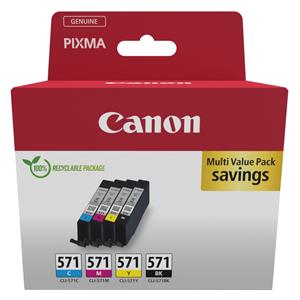 "Canon Tinte CLI-571 0386C008 4er Multipack (BKMCY)"