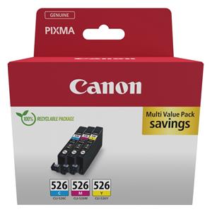 "Canon Tinte CLI-526 4541B018 3er Multipack (CMY)"