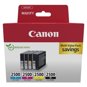 "Canon Tinte PGI-2500 9290B006 4er Multipack (BKMCY)"