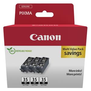 "Canon Tinte PGI-35 1509B028 Schwarz 3er Pack"