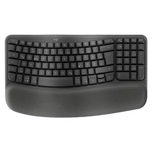 "Logitech Wave Keys Bluetooth black QWERTZ DE"