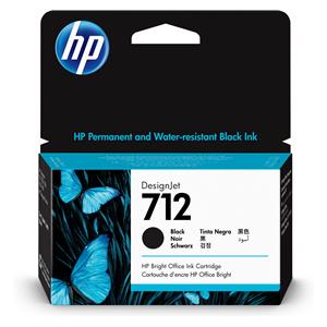 "HP Tinte 712 3ED70A Schwarz 38 ml"