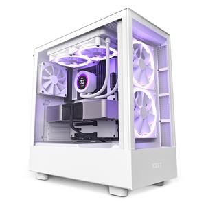 "Midi NZXT H5 Elite white"