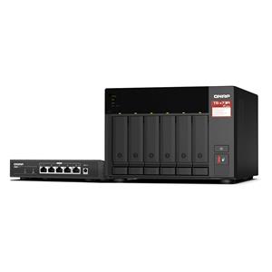 "QNAP TS-673A-SW5T NAS-Server"