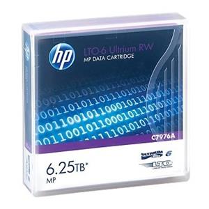 LTO HP C7976A LTO6 6,25TB Ultrium 6