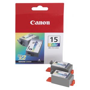 "Canon BCI-15C farbig 2x"