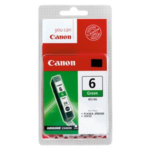 "Canon BCI-6G green"
