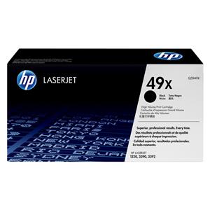 "HP Toner 49X Q5949X Schwarz Hohe Kapazität"