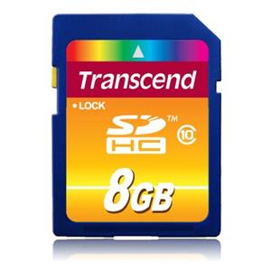 "CARD 8GB Transcend Ultimate SDHC 10MB/s"