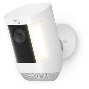 "Amazon Ring Spotlight Cam Pro Battery White"