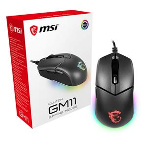 "MSI Clutch GM11 Gaming Maus. Black. USB"