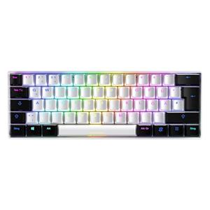 "Sharkoon Gaming Tastatur Skiller SGK50S4 weiß-blau DE"