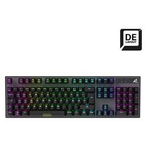 "Sharkoon Gaming Tastatur Skiller SGK20 schwarz-braun DE"
