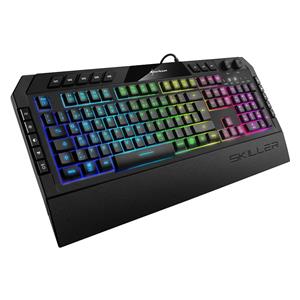 "Sharkoon Gaming Tastatur Skiller SGK5 schwarz DE"