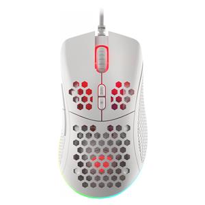 "Genesis Gaming Maus KRYPTON 555 RGB kabelgeb. weiß"