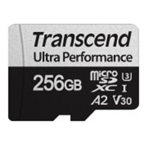 "CARD microSD Card 256GB Transcend SDXC USD340S w/Adapter"