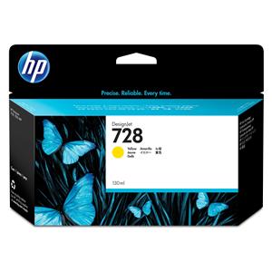 "HP Tinte 728 F9J65A Gelb"