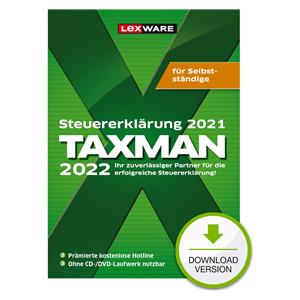 Lexware TAXMAN 2022 1 Device, ESD-Download ESD