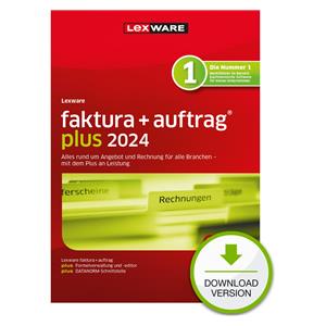 Lexware Faktura+Auftrag Plus 2024 1 Device, 1 Year - ESD-Download ESD