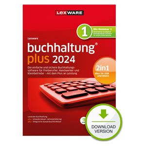 Lexware Buchhalzung Plus 2024 1 Device, ABO (1 Year) - ESD-Download ESD
