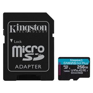 256GB Kingston Canvas Go! Plus microSDXC 170MB/s +Adapter