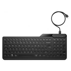 "HP 405 Multi-Device Backlit Wired Keyboard SmartBuy"