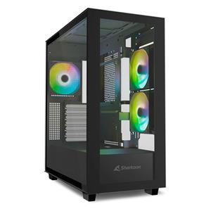 "Midi Sharkoon Rebel C60 RGB Black"