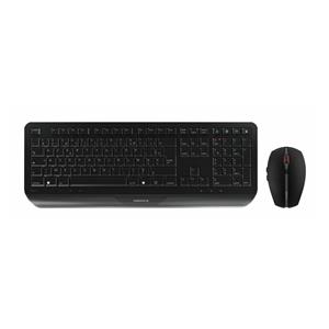 "Cherry Desktop GENTIX [FR] Wireless black/noir Frankreich"