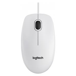 Logitech B100 optical USB white OEM