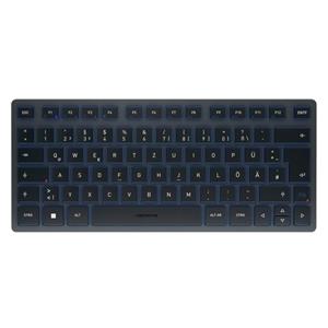 "Cherry Keyboard KW 7100 MINI [DE] black/blue BT"