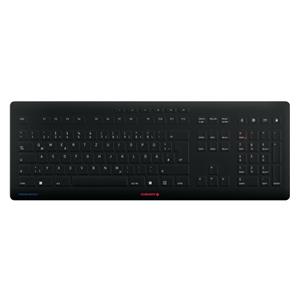 "Cherry Keyboard STREAM PROTECT WIRELESS [DE] black"