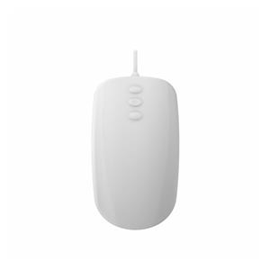 "Cherry Mouse AK-PMH3 Medical 3-Button Scroll corded sealed white IP68 kabelgebunden, 3-Button-Scroll-Steuerung, IP68"